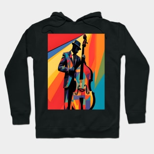 Jazz Bassist WPAP pop art Hoodie